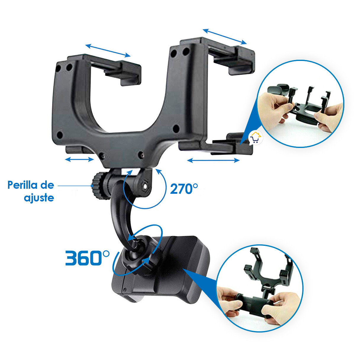Miniatura 4 de Soporte Universal Celular Auto SUC01